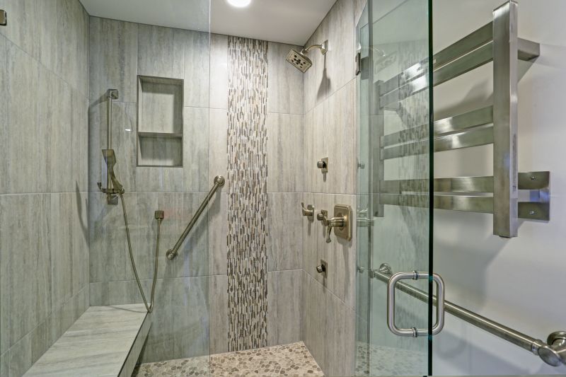 Elegant walk-in shower upgrade